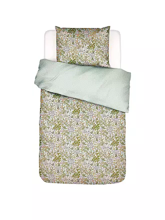 ESSENZA | Satin Bettwäsche 70x90cm / 140x200cm Ophelia Hazy Blue | 